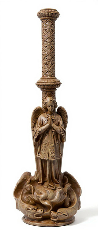 Angel Torch Holder Statue - 33-inch