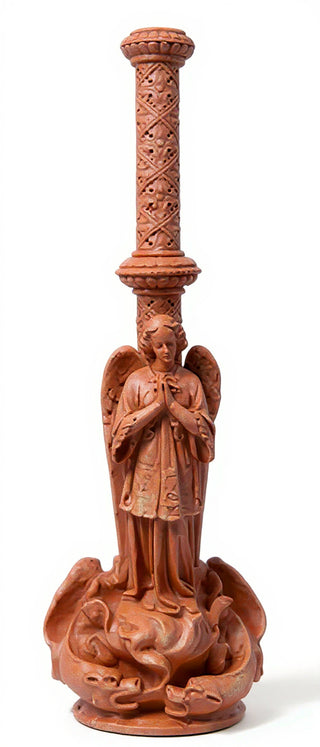 Angel Torch Holder Statue - 33-inch