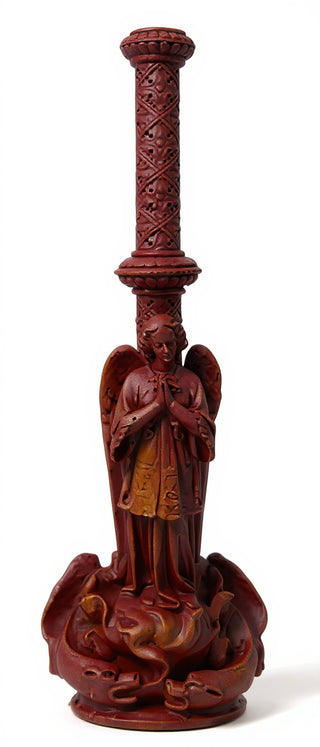 Angel Torch Holder Statue - 33-inch