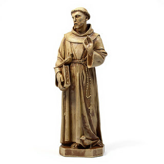 Saint Francis of Assisi Statue - 37-inch — Gothic Stone finish