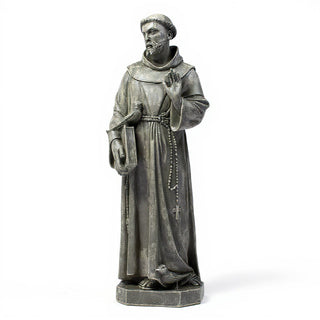Saint Francis of Assisi Statue - 37-inch — Old Stone finish
