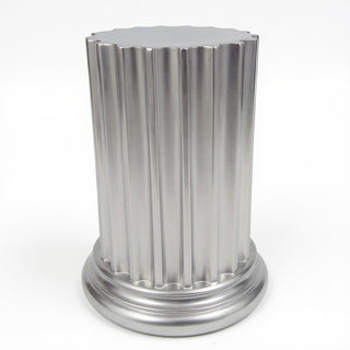 Epic Shaft Column Pedestal - 43-inch — Silver finish