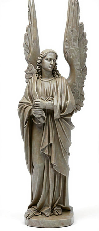Cathedral Angel-Left Statue - 89-inch