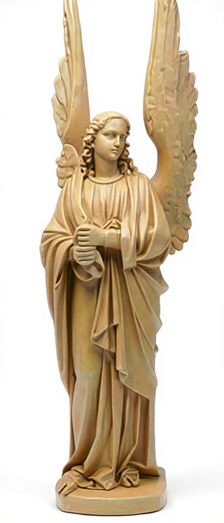 Cathedral Angel-Left Statue - 89-inch