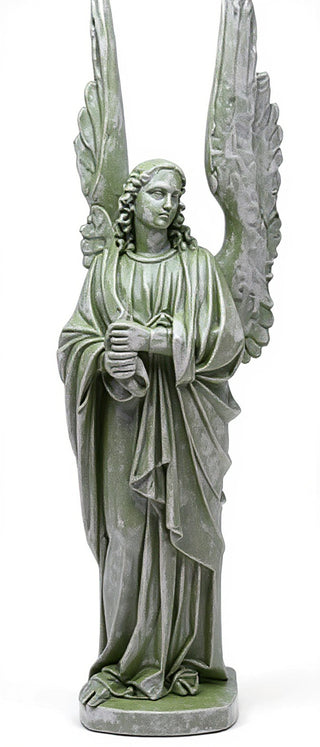 Cathedral Angel-Left Statue - 89-inch