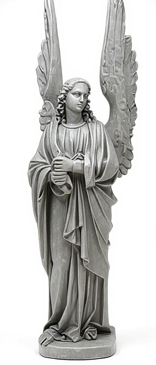 Cathedral Angel-Left Statue - 89-inch