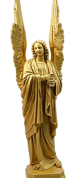 Cathedral Angel-Left Statue - 89-inch