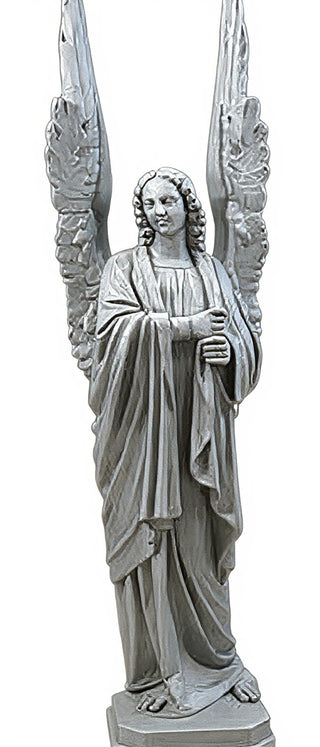 Cathedral Angel-Left Statue - 89-inch