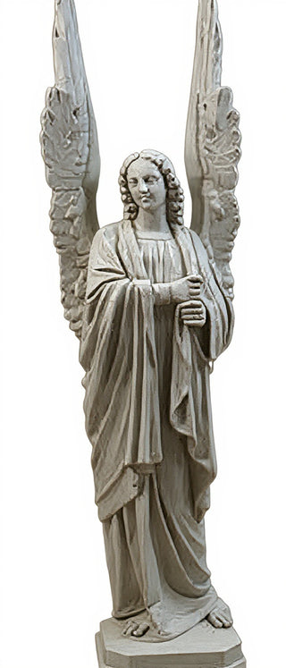 Cathedral Angel-Left Statue - 89-inch