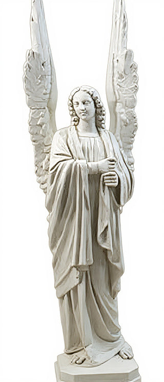 Cathedral Angel-Left Statue - 89-inch