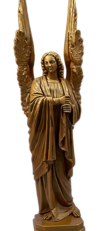 Cathedral Angel-Left Statue - 89-inch