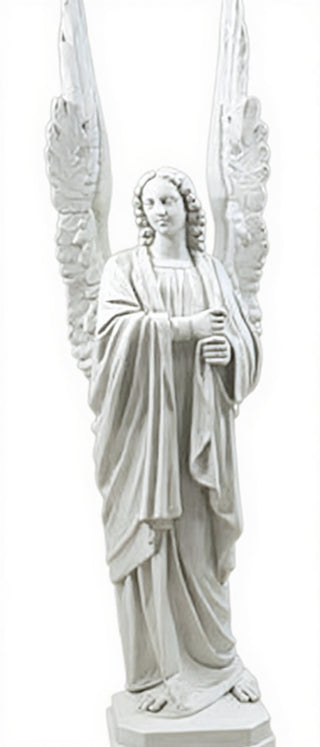 Cathedral Angel-Left Statue - 89-inch