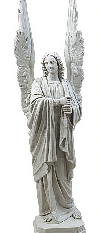 Cathedral Angel-Left Statue - 89-inch