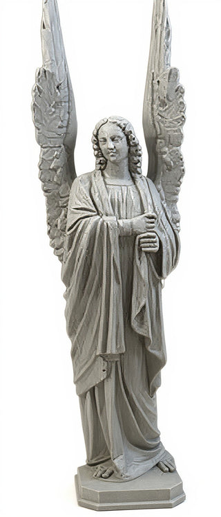 Cathedral Angel-Left Statue - 89-inch