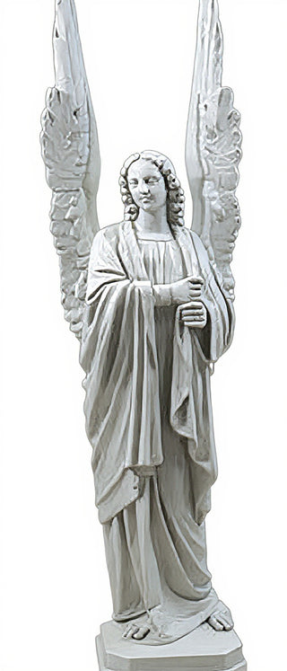Cathedral Angel-Left Statue - 89-inch