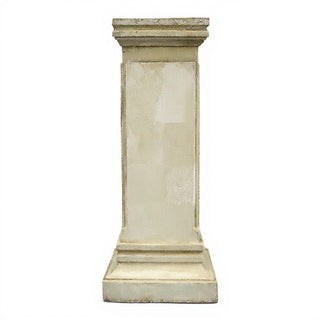 Rectangular Panel Pedestal - 39-inch — Antique White finish