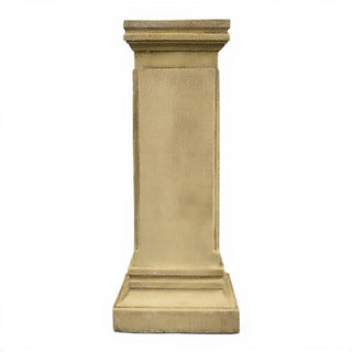 Rectangular Panel Pedestal - 39-inch — Dusted Sand finish