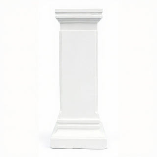 Rectangular Panel Pedestal - 39-inch — Flat White finish