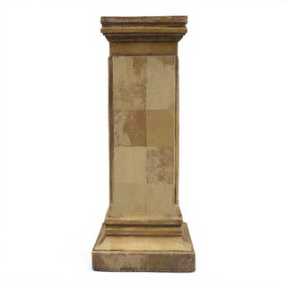 Rectangular Panel Pedestal - 39-inch — Gothic Stone finish