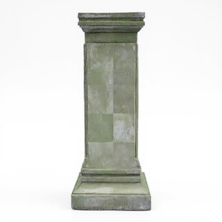 Rectangular Panel Pedestal - 39-inch — Mossy Green finish