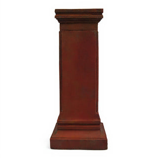 Rectangular Panel Pedestal - 39-inch — Rust finish