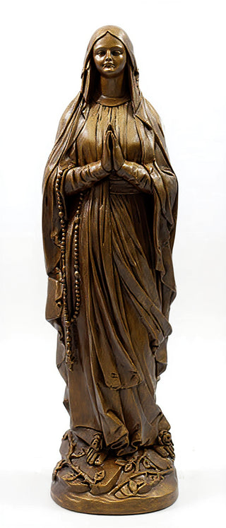 Our Lady Of Lourdes Statue - 36-inch