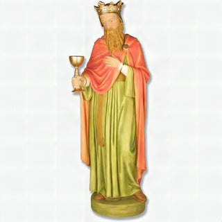 King with Myrrh 39 Nativity 1. Statue - 39-inch - Realistic Color - Hand-Painted