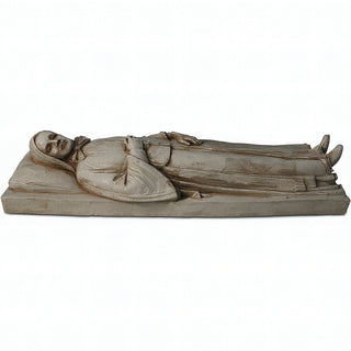 Saint Frances Xavier Cabrini in Repose Statue — Antique Stone finish