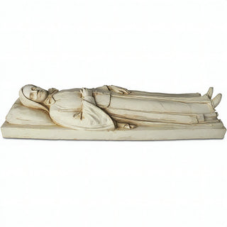 Saint Frances Xavier Cabrini in Repose Statue — Antique White finish