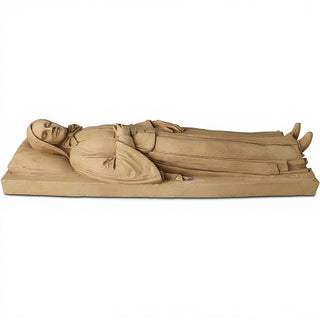 Saint Frances Xavier Cabrini in Repose Statue — Dusted Sand finish