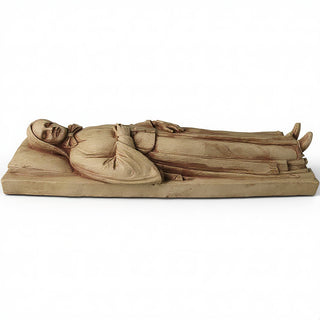 Saint Frances Xavier Cabrini in Repose Statue — Gothic Stone finish