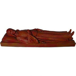 Saint Frances Xavier Cabrini in Repose Statue — Rust finish