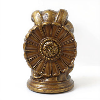 Tulip Medallion Wall Plaque — Bronze finish