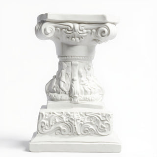 Cherub Pedestal - 14-inch — Flat White finish