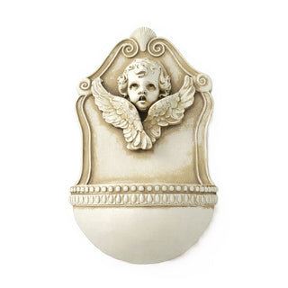 Angelogy 24 Fountain - 23.5-inch — Antique White finish