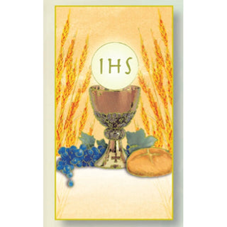 100-Pack - Chalice First Communion Card