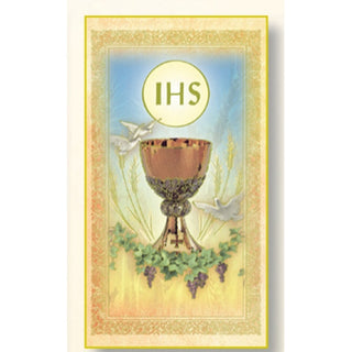 100-Pack - Chalice First Communion Card