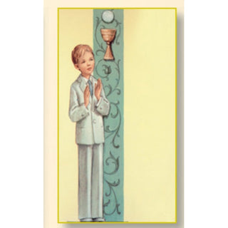 100-Pack - First Communion Boy Card