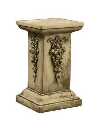 Decorative Square Pedestal Statue - 30-inch
