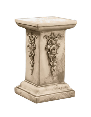 Decorative Square Pedestal Statue - 30-inch