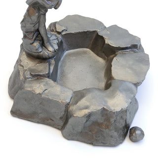 Rocky Pond - 9.5-inch — Aged Silver finish