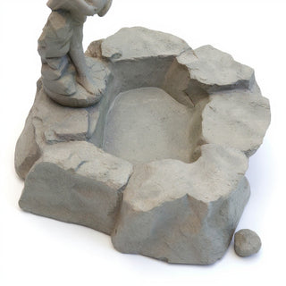 Rocky Pond - 9.5-inch — Limestone finish