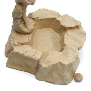 Rocky Pond - 9.5-inch — Museum Terracotta finish