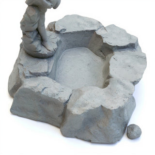 Rocky Pond - 9.5-inch — Old Stone finish