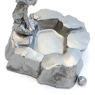 Rocky Pond - 9.5-inch — Silver finish