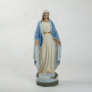 Mary-36-inch Statue - 36-inch - Realistic Color - Hand-Painted