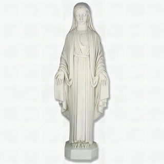 Our Lady Of Grace Statue - 42-inch - Realistic Color - Hand-Painted