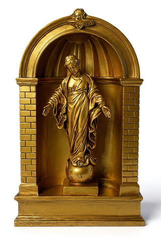 Med.Shrine For 24" Grotto Stat Statue - 38-inch