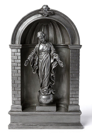 Med.Shrine For 24" Grotto Stat Statue - 38-inch