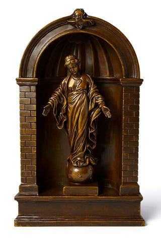 Med.Shrine For 24" Grotto Stat Statue - 38-inch